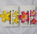 Заколка квітка набір 3 шт, фото 3