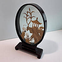 Сувенірна мініатюра для декору в овальній рамці