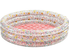 Надувний дитячий басейн Intex Солодка Квітка надувне дно 86x25 см (58427)