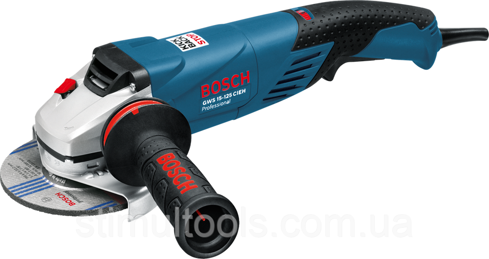 Кутова шліфмашина (болгарка) Bosch Professional GWS 15-125 CIEH