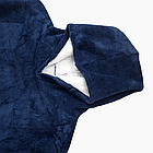 Толстовка плед із капюшоном і рукавами, унісекс, Huggle Hoodie/Оверсайз плед-халат, фото 7