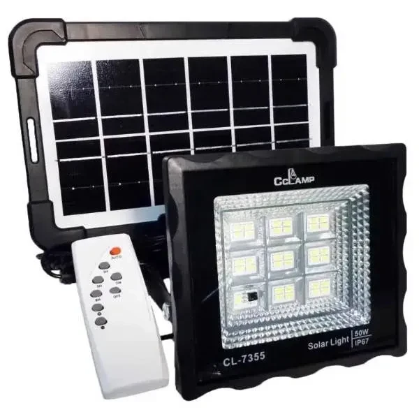Прожектор акумуляторний із сонячною панеллю CL 7355 вуличний прожектор/Світолодний настінний ліхтар Лучшая цена, фото 1