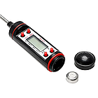 Електронний термометр для їжі, -50 до +300 від батарейки/ Кухонний термометр щуп/ Цифровий термометр для м'яса, фото 3