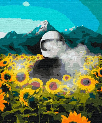 Картина за номерами, Космічна земля, (BS39944), 40 х 50 см, (Без коробки), BrushMe, фото 1