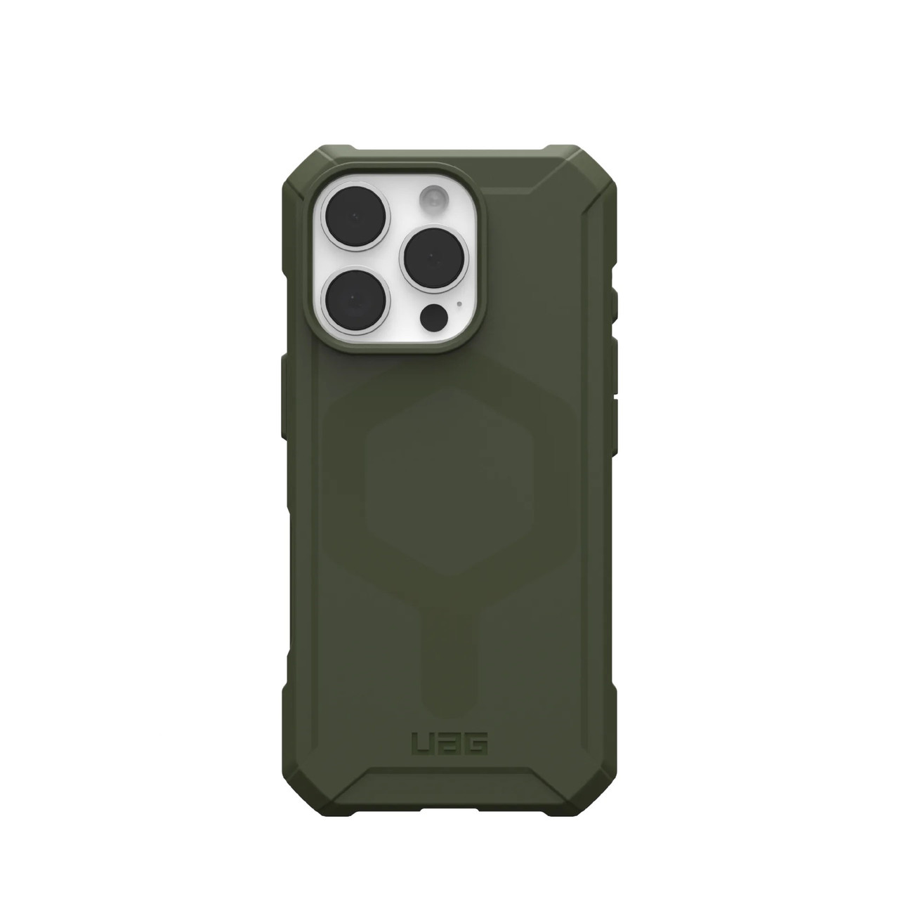 Чохол-бампер для телефону UAG Essential Armor Magsafe для iPhone 16 Pro Оливковий (114448117272)