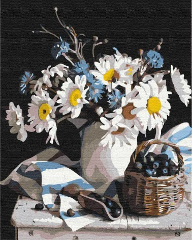 Картина за номерами, Польовий врожай, (BS51904), 40 х 50 см, (Без коробки), Brushme