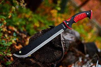 Ніж мачете Пила 3, відмінний помічник для вирубки чагарників, очерету і гілок