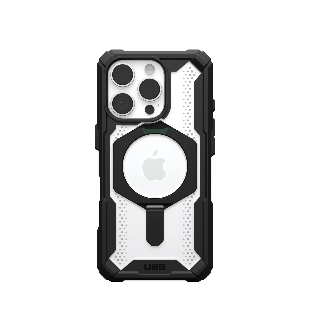Чохол-бампер для телефону UAG Plasma XTE MagSafe для iPhone 16 Pro Прозорий / Чорний (11447411404G)