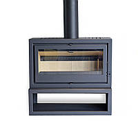 Сталева піч-камін Bella Thalia 6.8 кВт Опалювальна піч Iskra XL сталеві печі для опалення дому