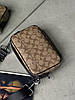 Чоловіча сумка COACH GRAHAM CROSSBODY через плече бежевий Коуч, фото 5