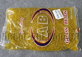 Бісер 12 жовтий прозр.блиск. 400 г