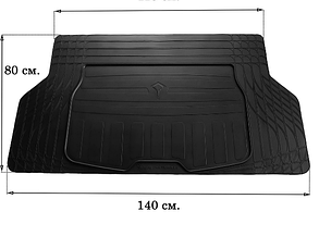 Килимок в багажник універсальний UNI Boot S 140x80 см, Stingray 3023021