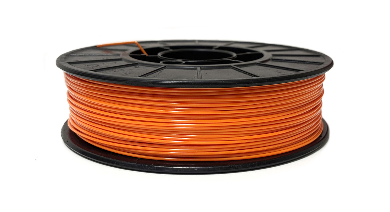 Нитка PETG (CoPET, ПЕТГ) пластик для 3D друку, Помаранчевий (1.75 мм/0.5 кг)