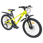 Велосипед підлітковий 24" SPARK PLEASURE рама алюміній 11", фото 3