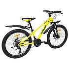 Велосипед підлітковий 24" SPARK PLEASURE рама алюміній 11", фото 4