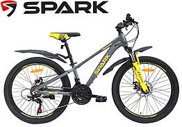 Велосипед підлітковий 24" SPARK PLEASURE рама алюміній 11"