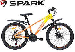 Велосипед підлітковий 24" SPARK PLEASURE рама алюміній 12"