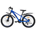 Велосипед підлітковий 24" SPARK PLEASURE рама алюміній 12", фото 2