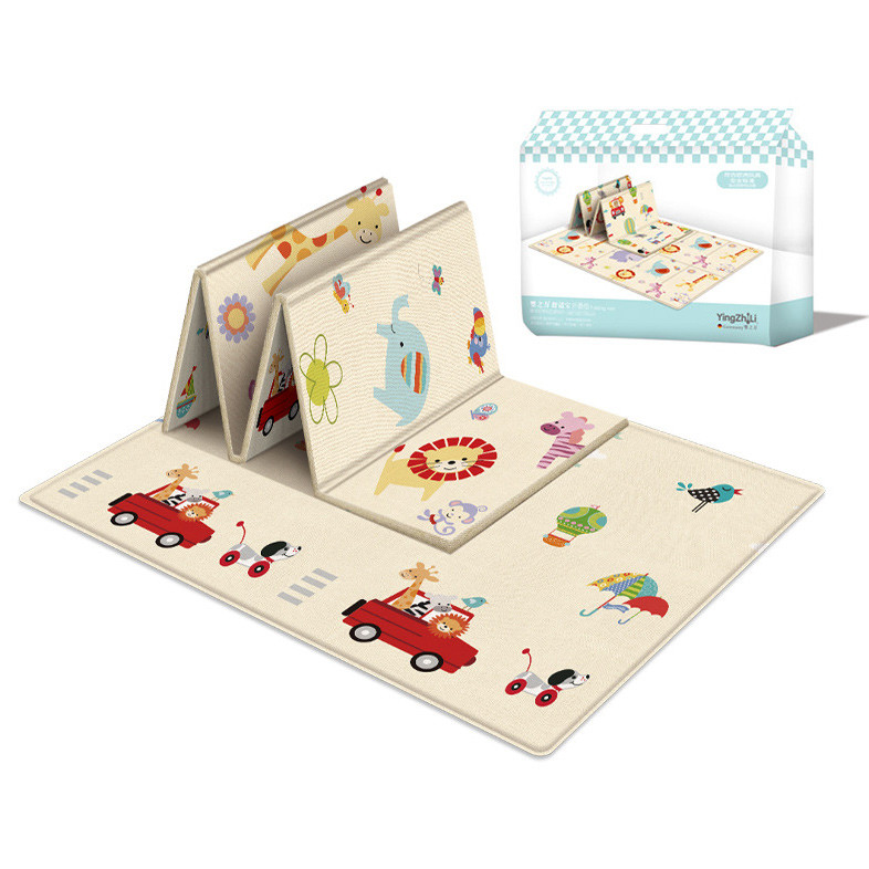 Складаний термо килимок для ігор Тварини та машинки (180 х 100 х 1 см) від Obetty (109-281), фото 1