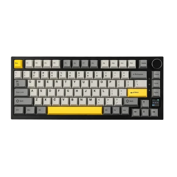 Клавіатура EPOMAKER AK820 Pro Black Gift Switch (AK820-PRO-B-G) (ENG/UKR)