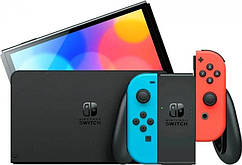 Ігрова консоль Nintendo Switch OLED HEG-001 Neon Blue and Neon Red_HK