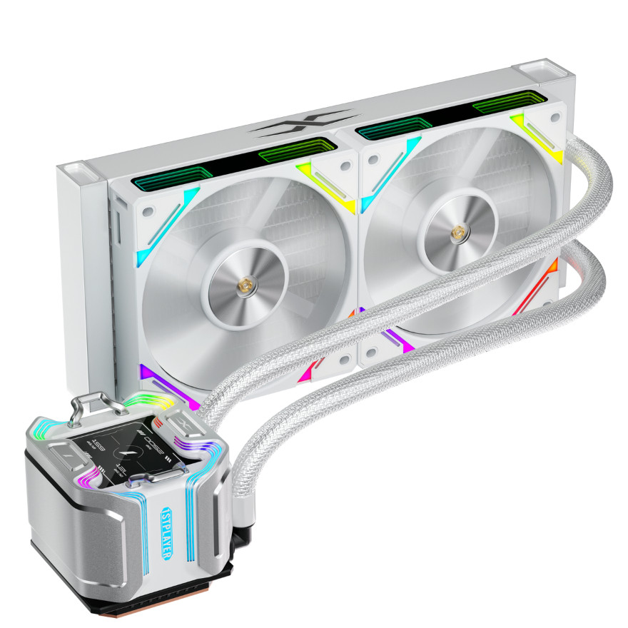 Система водяного охолодження 1stPlayer X-240 White, фото 1