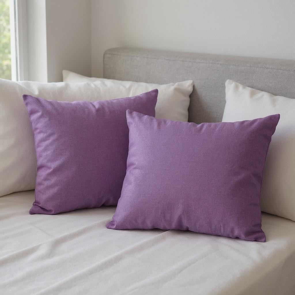 Наволочка (Бязь Голд Люкс) "Фіолетовий однотонний" | 40х40 від 2х шт., фото 1