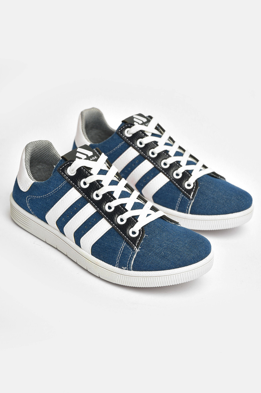 Кросівки підліток для хлопчика синього кольору 203509T Безкоштовна доставка, фото 1