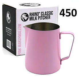 Пітчер Rhino Classic Milk Pitcher 450 ml Pink Marshmallow