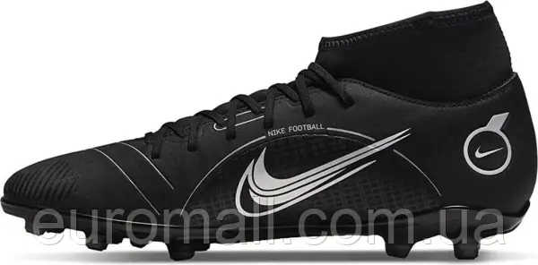 Бутси Nike SUPERFLY 8 CLUB FG/MG чорні DJ2904-007 DJ2904-007 Розмір EU: 40.5, фото 1