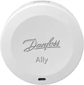 Датчик температури Danfoss Ally Room Sensor White CR2450, Zigbee (014G2480)