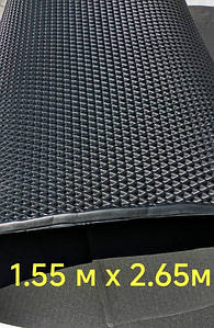 Листовий матеріал для автокилимків (EVA листовий).Чорний Ромб