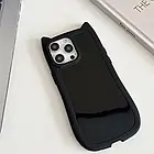 Чохол-накладка GETMAN TPU Cat with straps для Apple iPhone 16 Pro (6.3) Black, фото 4