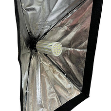 Світлодіодна лампа для постійного світла Profi-light 80 Вт цоколь E27, кукурудза 204 світлодіоди, фото 2