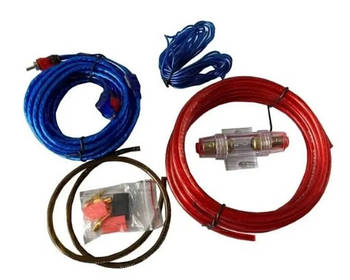 Набір дротів для під'єднання сабвуфера та підсилювача Kit MD 2GA Лучшая цена