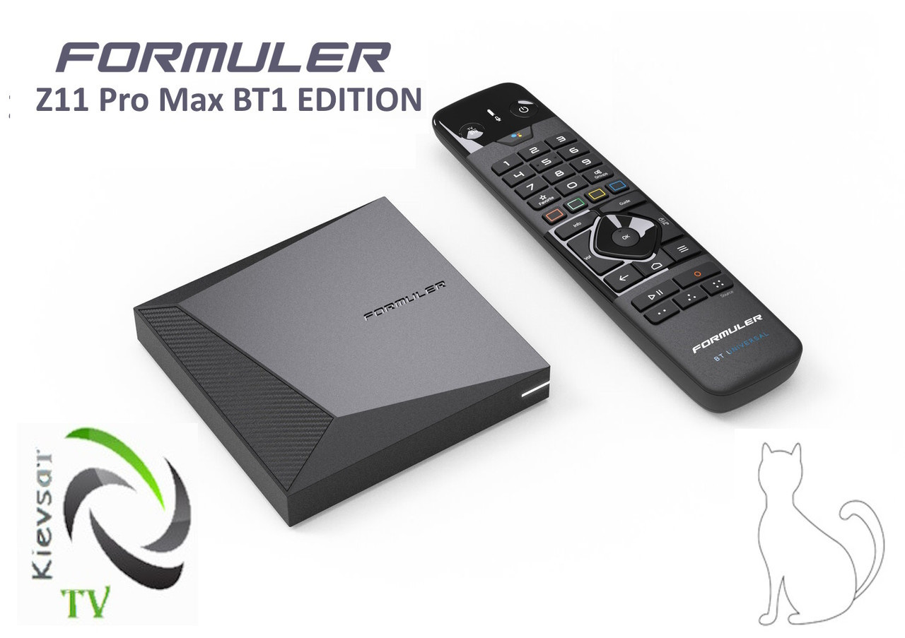 Formuler Z11 Pro MAX BT1 EDITION | Android 11 OTT 4K медіаплеєр WiFi6,1Gbit LAN, 4/32Gb DDR4