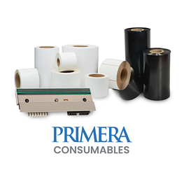 Прозорі глянцеві поліестерові термотрансферні етикетки DTM, 3" x 2.5" (1000 шт./рул.)