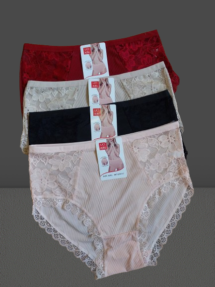 Труси плавки жіночі стрейч №6117 р.54 56 58 .Від 6шт по 49грн., фото 1