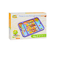 Дерев'яна іграшка 2в1 Риболовля MD 1784, фото 4