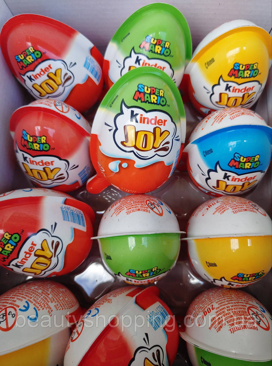Kinder Joy Super Mario Кіндер Джой Супер Маріо яйце з сюрпризом іграшкою 20 г