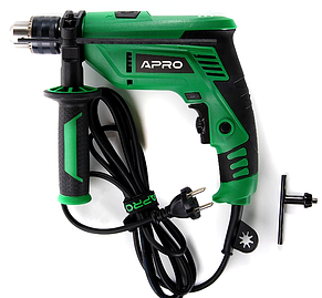 Дриль ударний мережевий 600 Вт APRO 13/600 (899055), фото 2