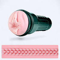 Мастурбатор с вибрацией Fleshlight Vibro Pink Lady Touch, три вибропули, стимулирующий рельеф