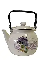 Чайник idilia 27130/2 емальовний Кошик лаванди 3.5л