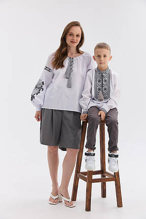 Вишиванка для мами та сина MEREZHKA "Марія та Гриць", фото 2