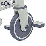 Велосипед біговел триколісний з батьківською ручкою El Camino ME 1202 FOLDI Slate Green від 1 до 3 років, фото 9