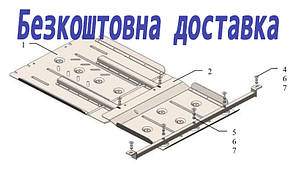 Захист КПП, РКП Mitsubishi L200 (2023-)(Захист КПП Мітсубісі Л-200) Кольчуга
