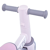 Велосипед біговел триколісний з батьківською ручкою El Camino ME 1202 FOLDI lavender від 1 до 3 років, фото 5