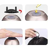 Гребінець для догляду за волоссям, масажний аплікатор для сироватки Масажер для голови вібромасажер iC227, фото 3