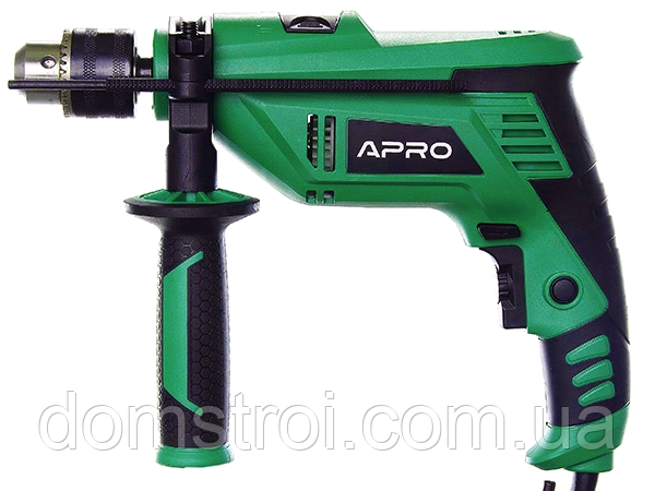 Дриль ударний мережевий з кейсом 850 Вт APRO 13/850K (899062)