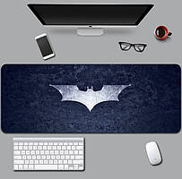 Великий килимок для мишки та клавіатури Batman Dark Knight 900*400*3 мм